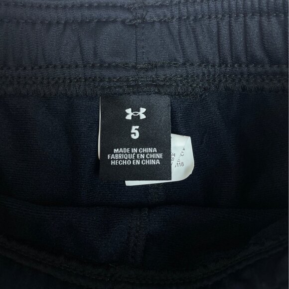 Under Armour  Blue And Pink Side Line Youth Girl's Sweat Pants Sz 5Y - Picture 4 of 5